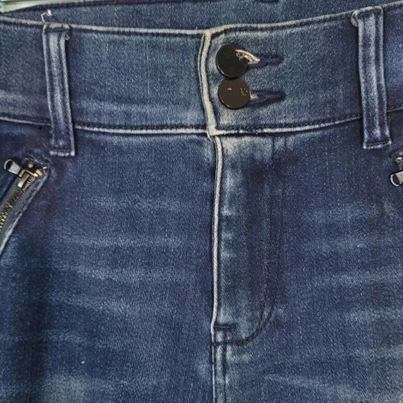 Soho High Waist Stretch Jean Leggings Size 6 - Picture 3 of 6